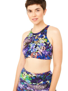 Fancy Bra (blooming waters print)
