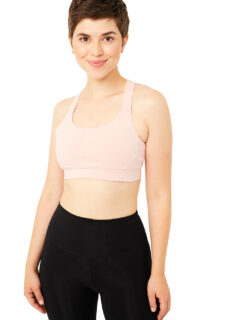 Cross Back Bra (powder)