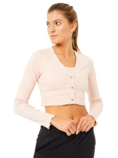 Cropped Cardigan (shell)