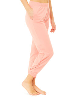 Ruffled Leg Jogger (peach)