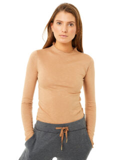 Seamless Turtleneck (biscuit)