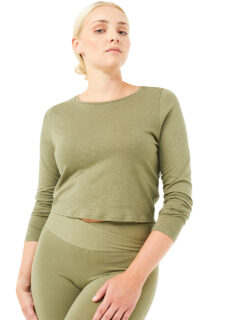 Cross Back Shirt (thyme)