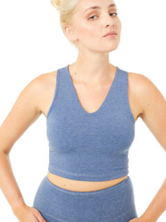 Cropped V-neck (riviera)