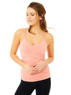 Cable Yoga Top (peach)